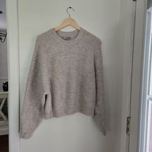 ASOS Tan Knit Sweater Size 8